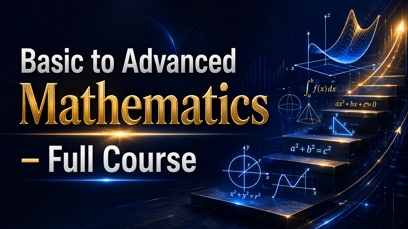 Basic to Advanced Mathematics – Full Course